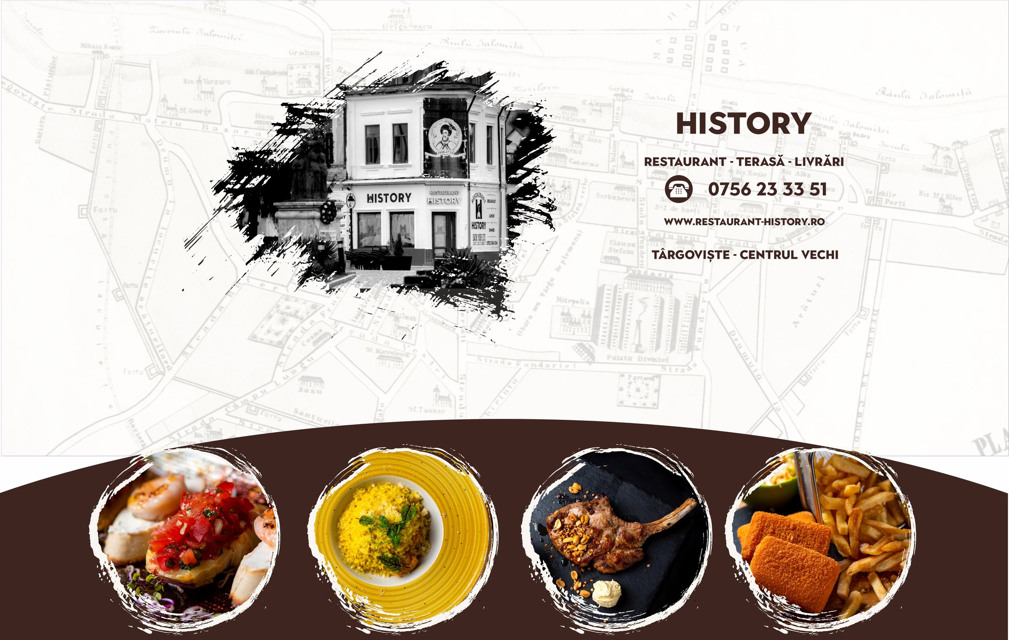 HISTORY este un restaurant în inima centrului istoric