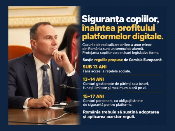 aurelian-cotinescu-1-600x450 Aurelian Cotinescu, deputat PNL Dâmbovița: „Copilăria trebuie protejată, nu lăsată la discreția algoritmilor!”